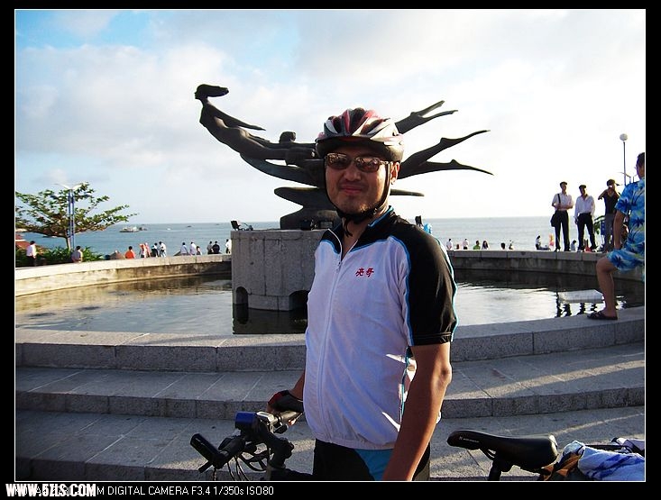 2010-1-14骑行在海南！